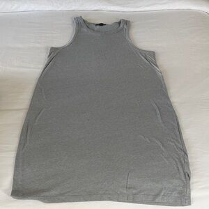 J. Crew Gray Sleeveless Mini Dress